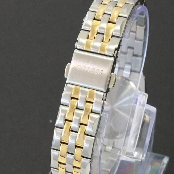 Citizen Eco Drive Ladies Corso Two Tone Black Dial 28mm